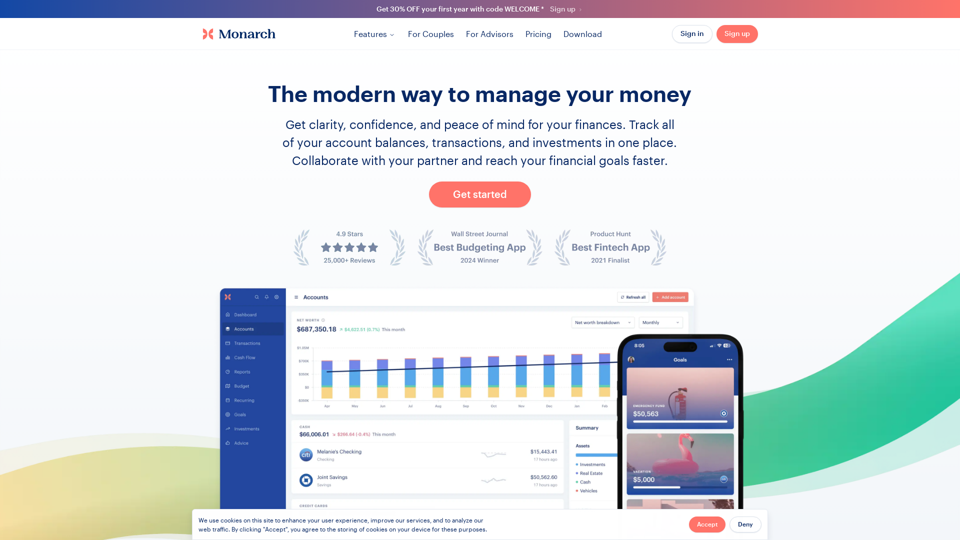 The modern way to manage your money | Monarch Money