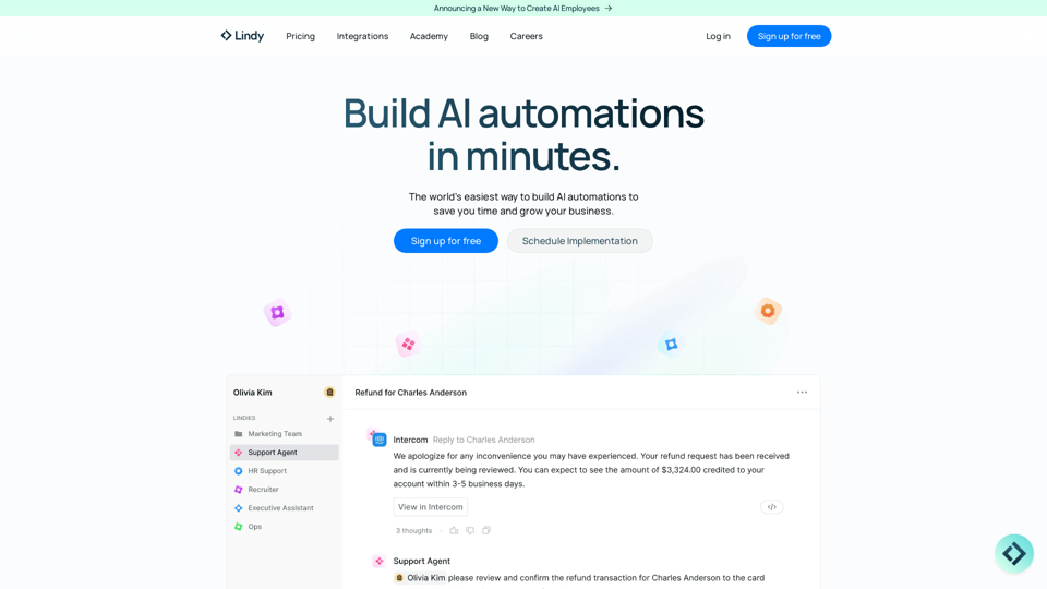 Lindy.ai — Meet Your AI Assistant