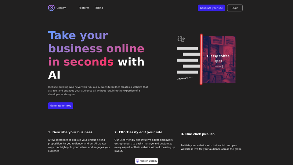 AI Website Builder: Build Stunning Sites in Seconds