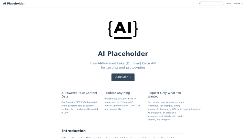 AI Placeholder