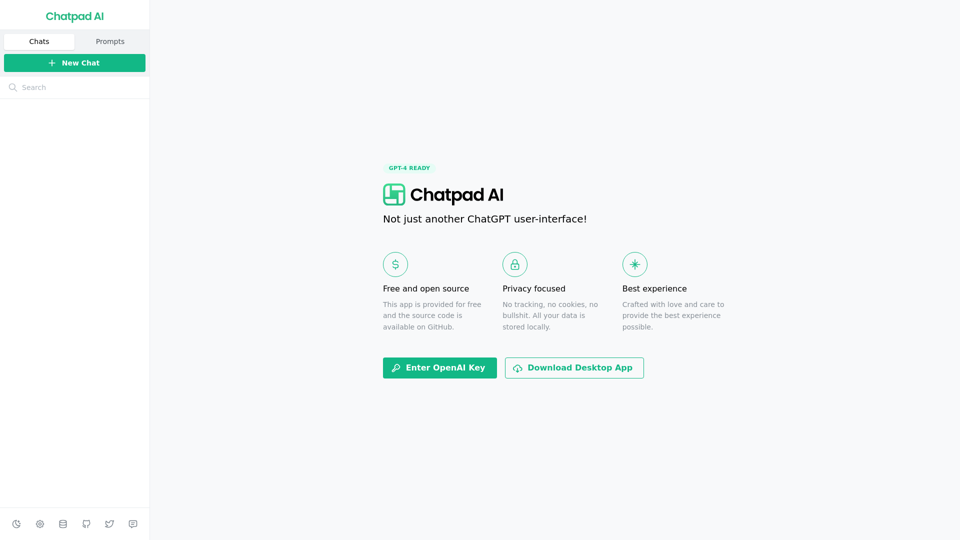 Chatpad AI Website