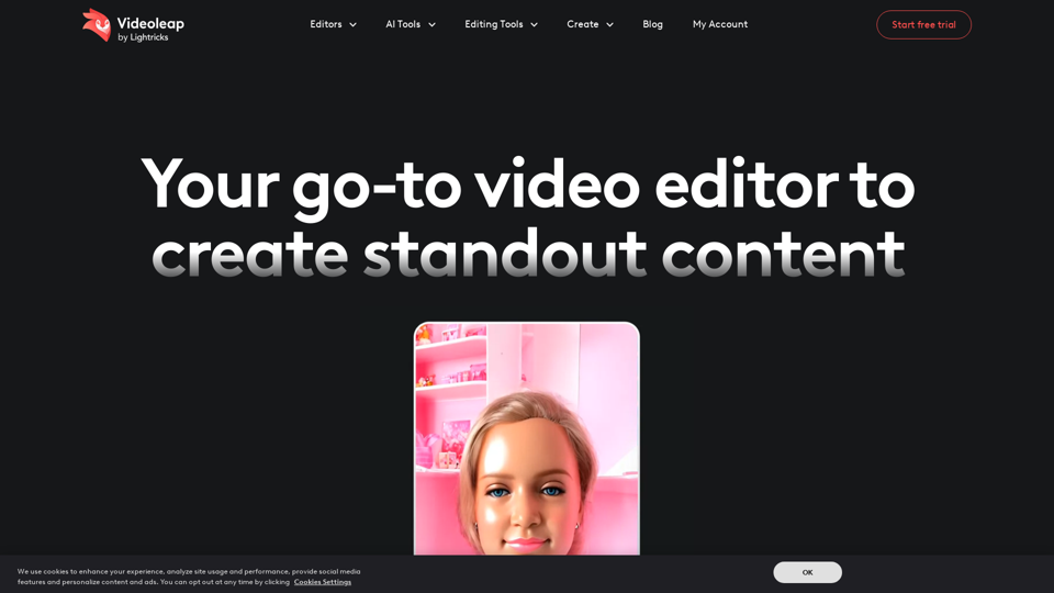 Easy Video Editor & Maker | Videoleap