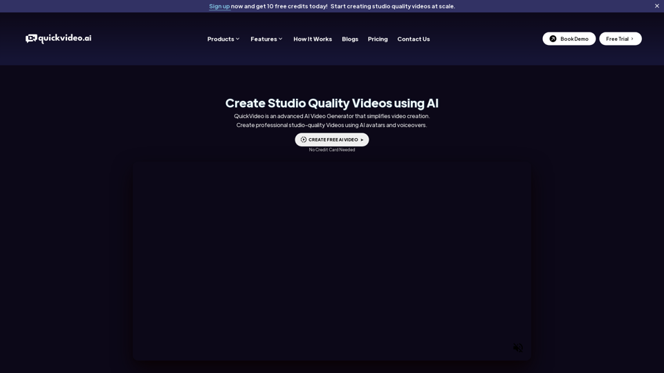 QuickVideo | AI Video Generator