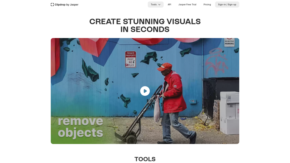 Create stunning visuals in seconds with AI.