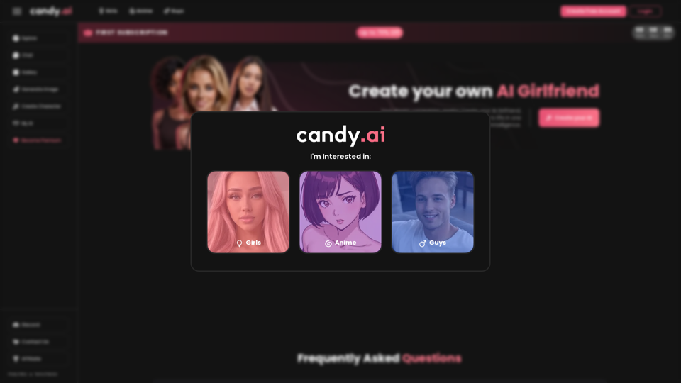 Candy.AI: Create Your AI Girlfriend & Start Chatting