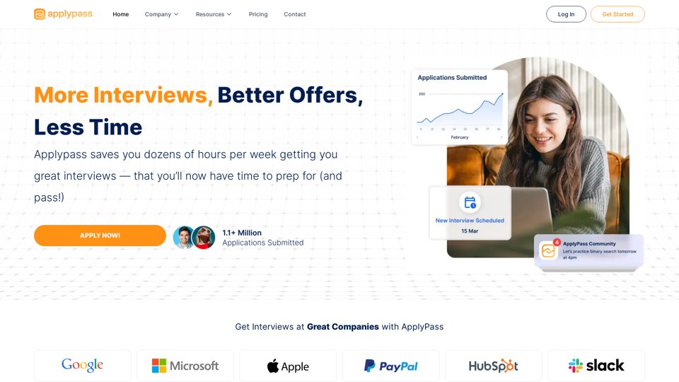 ApplyPass: Automated Job Search AI - Get More Job Interviews