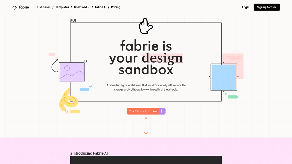 Online Collaboration Platform for Designers | Fabrie