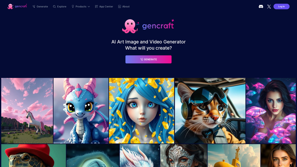 Gencraft: AI art generator, AI photos, AI image variations, and editor