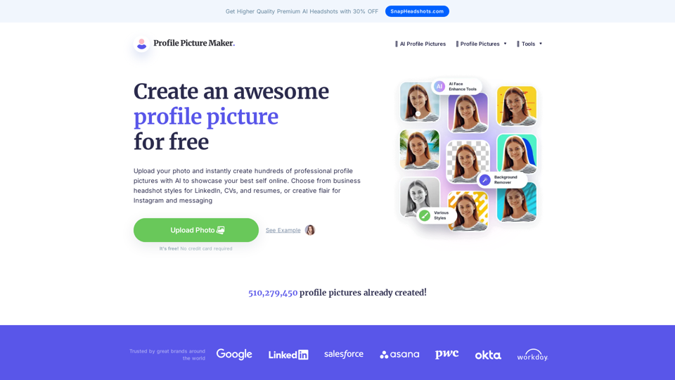 Free Profile Picture Maker - Generate your PFP with AI