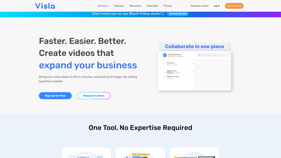 Visla: AI Video Creation and Editing for Business