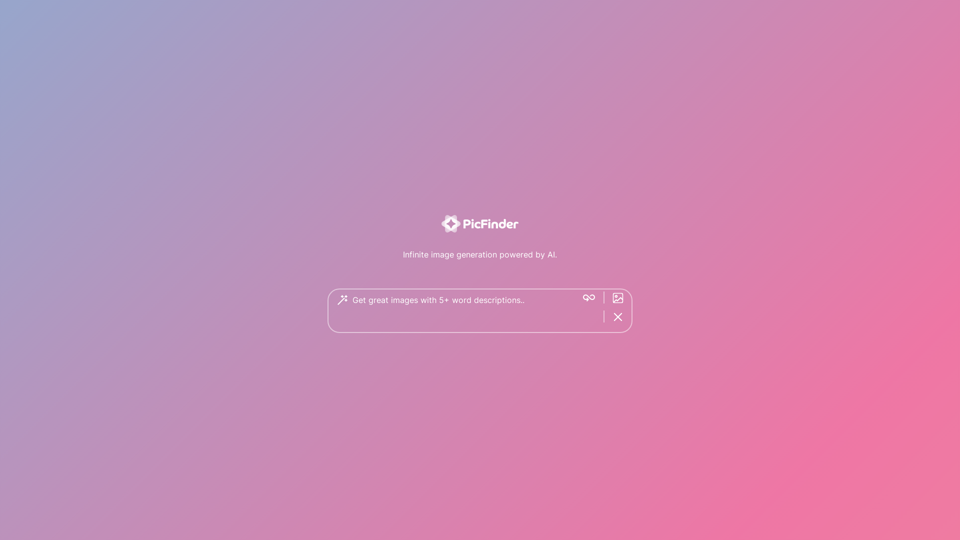 PicFinder.AI - Unleash Your Creativity with AI-Generated Images