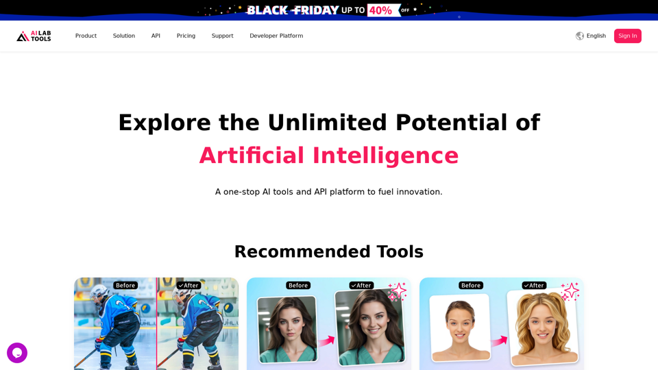 AILab Tools | Making the world enjoy AI and making AI empowerment easier