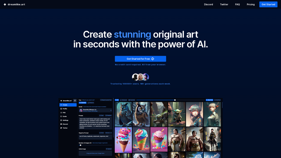 Free AI Art Generator, AI Art Maker | Stable Diffusion Online