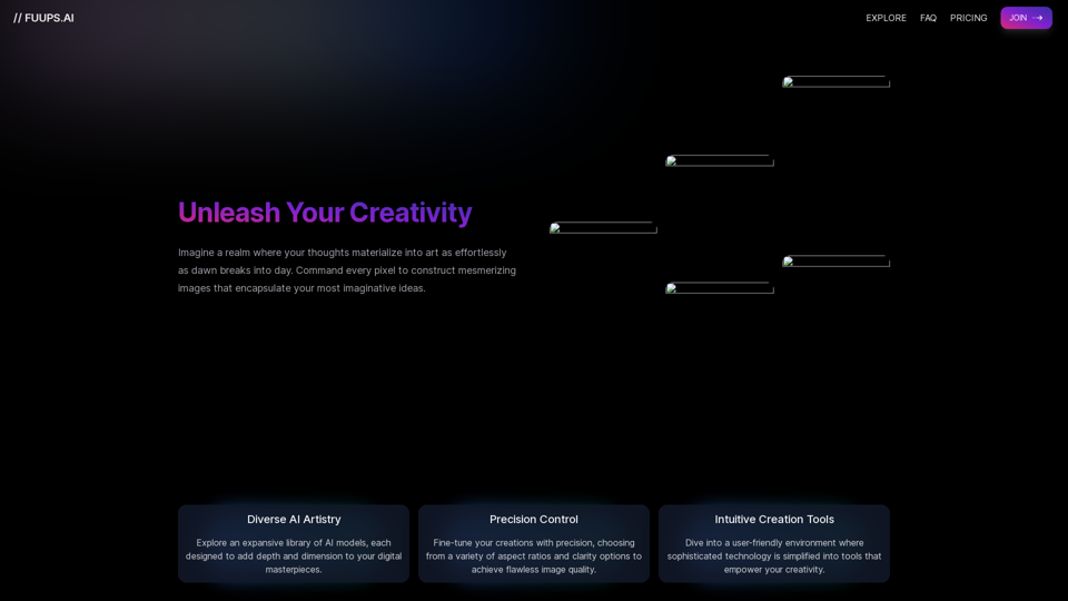 FUUPS.AI - Unleash Your Creativity