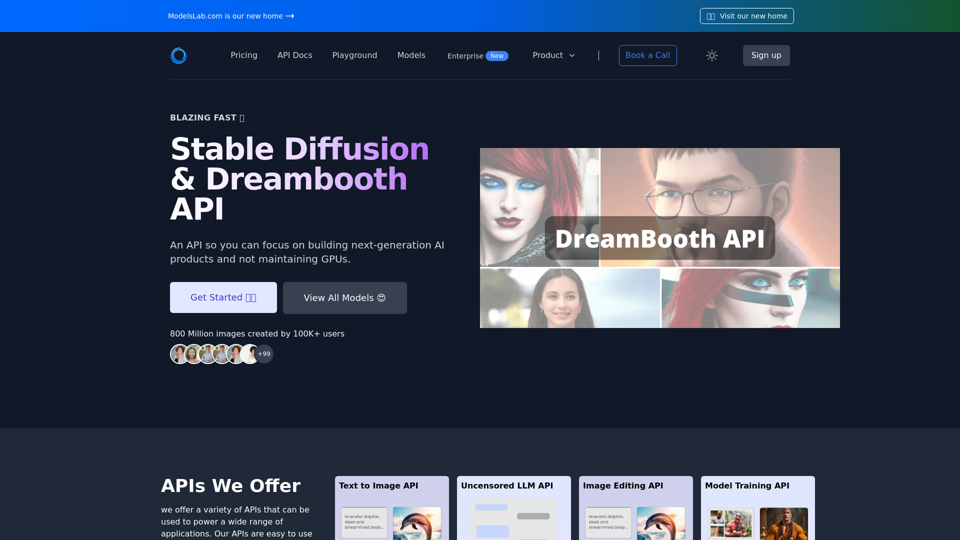 Stable Diffusion And Dreambooth API - Generate and Finetune Dreambooth Stable Diffusion using API