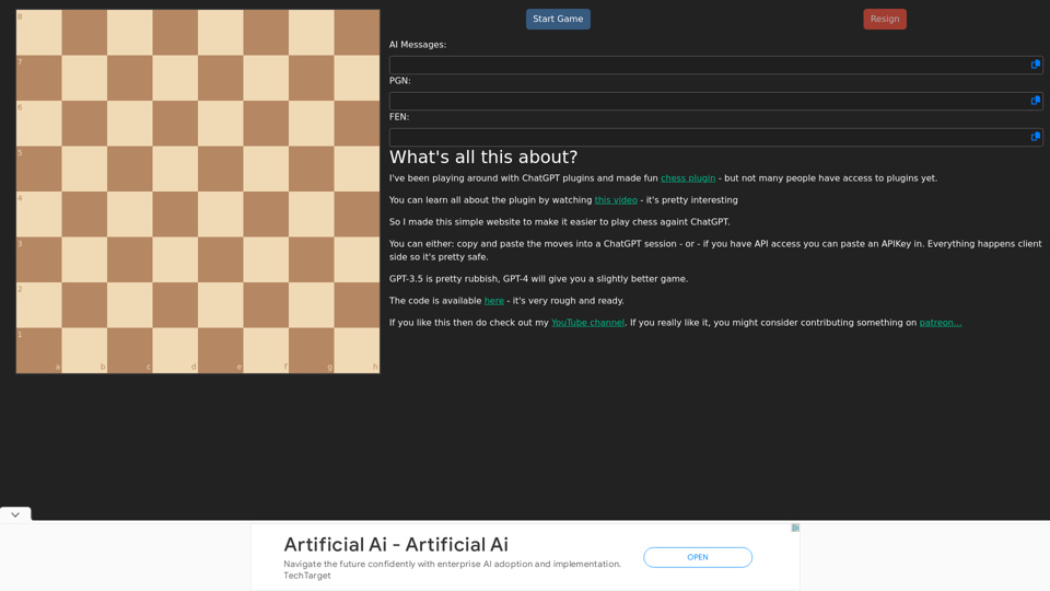 ChessGPT AI