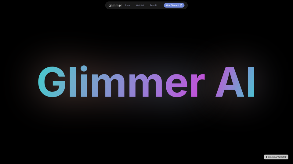 Glimmer - AI-powered presentation magic