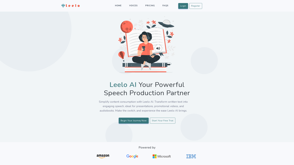 Leelo AI - Leading AI Voice Generator