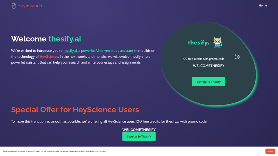 HeyScience - your personal AI assistant