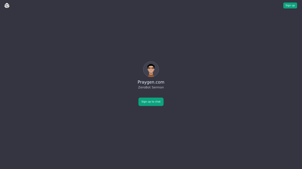 ZeroBot - Praygen AI