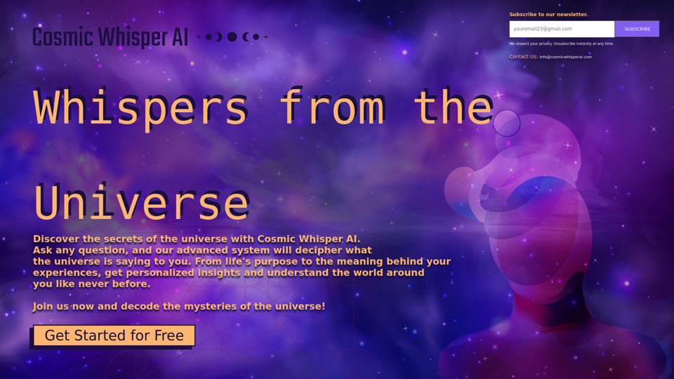 Cosmic Whisper AI