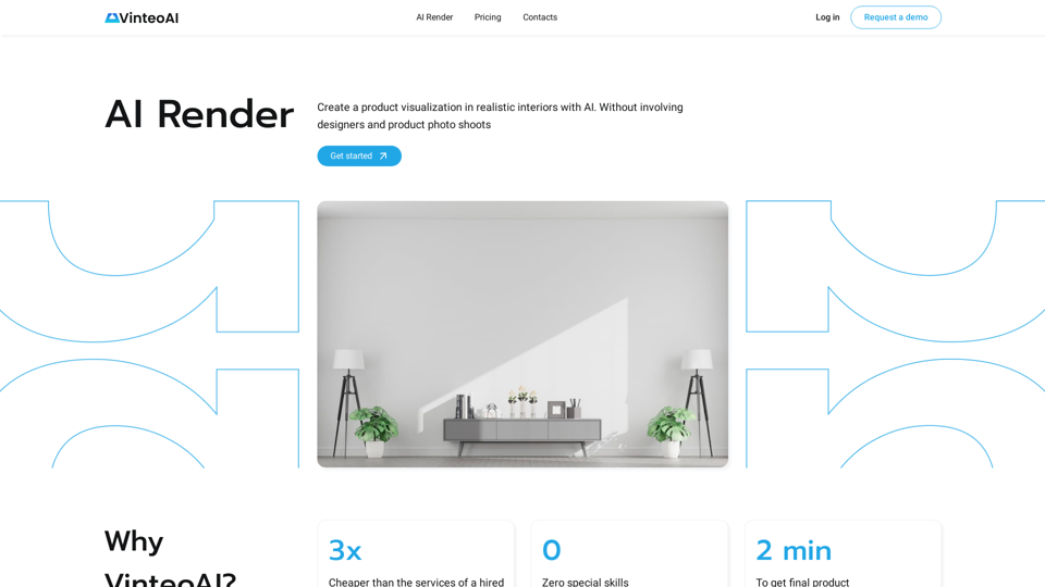 AI Render: furniture visualizer with Effortless Design and Instantaneous Results.