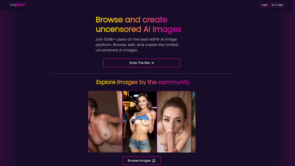 OnlyFakes - Uncensored AI Images | NSFW AI Generator